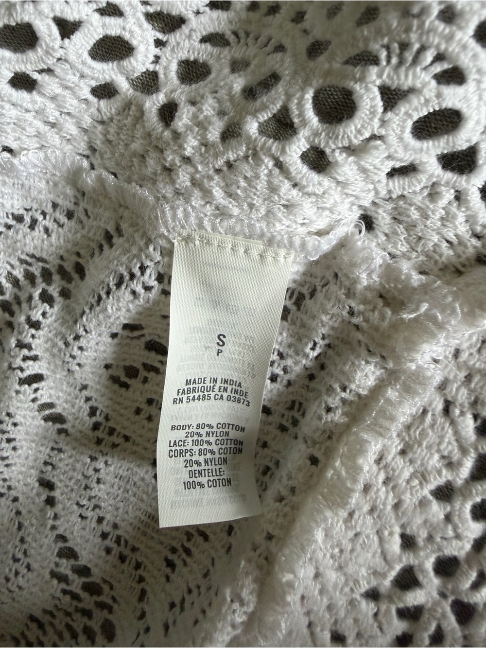NWT aerie White Lace Camisole - Picture 6 of 6